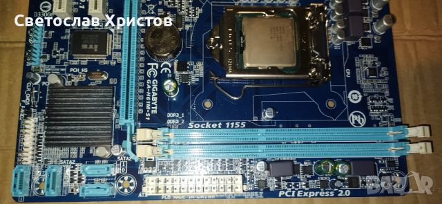 Продавам дънна платка Gigabyte GA-H61M-S1 (rev. 2.1) Сокет 1155, снимка 4 - Дънни платки - 45237372