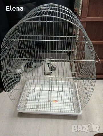 Клетка за папагал с папагал, снимка 3 - За птици - 53616700