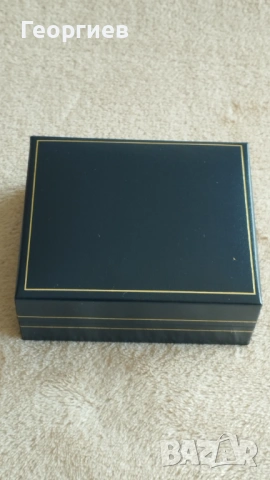 Комплект Сребърни обеци с пръстен 5.38 гр. син Кутии за бижута., снимка 13 - Обеци - 51416834