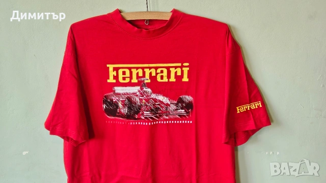 Оригинална тениска на Ferrari 1999 formula 1 рали speed f1 XXL hot wheels car race, снимка 2 - Тениски - 53491223