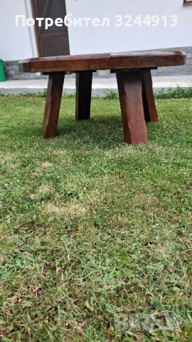 Дървена маса тип софра , снимка 6 - Маси - 50640837