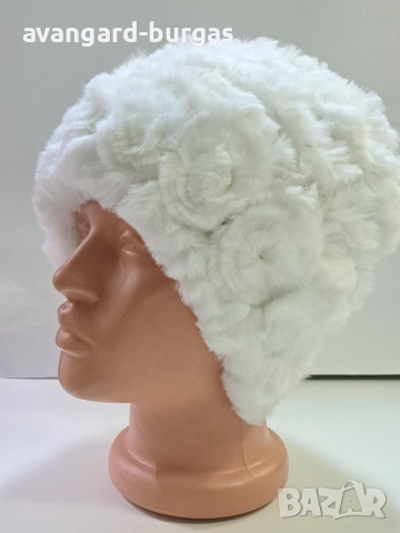 Дамска шапка, лукс Чинчила -229