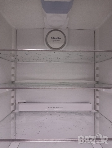 Иноксов комбиниран хладилник с фризер Миеле Miele Made in Germany с 2 години гаранция!, снимка 3 - Хладилници - 52580298