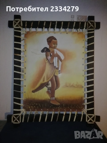 Стари гоблен и картина, снимка 3 - Гоблени - 53757557