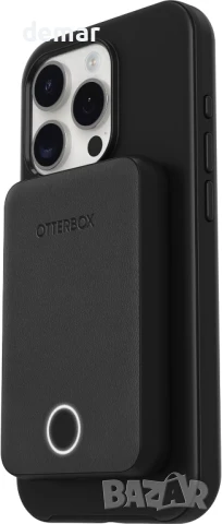 Безжична външна батерия OtterBox за MagSafe, 5000 mAh, черна, снимка 2 - Външни батерии - 51215196