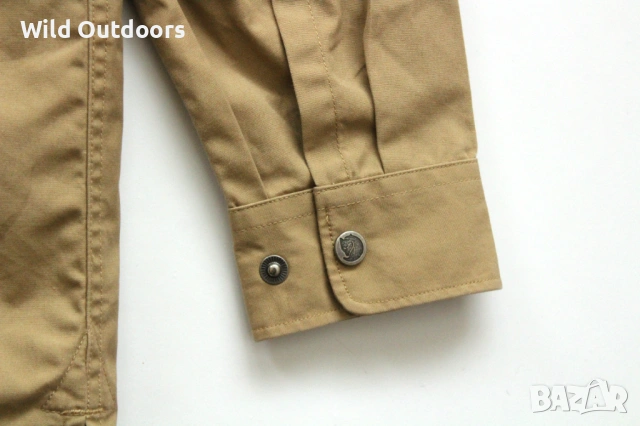 FJALLRAVEN Greenland shirt - мъжка риза с дълъг ръкав, размер М, снимка 6 - Екипировка - 54101409