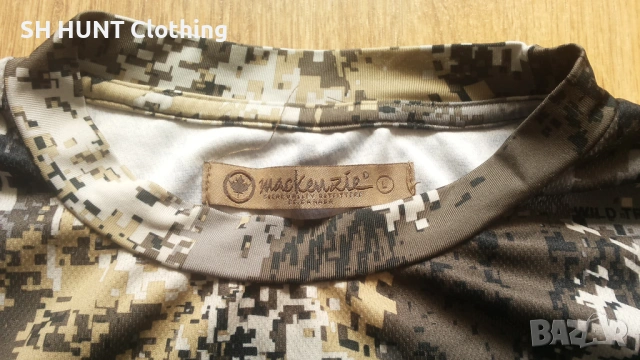 Mackenzi QUICK DRY WILD TREES PIXEL T-Shirt размер L за лов тениска - 2364, снимка 4 - Екипировка - 53816072