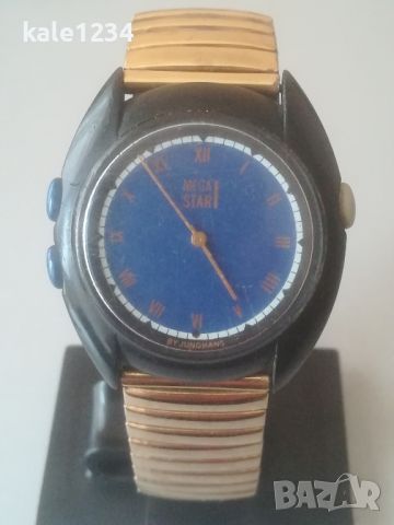 Часовник JUNHANS Mega Star. Radio controlled. Vintage watch. 1995г. Ретро модел, снимка 6 - Мъжки - 45874960