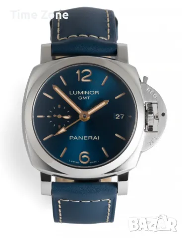 Panerai Luminor 1950 3 Days GMT 44mm Steel Black Dial Automatic Различни Варианти, снимка 2 - Мъжки - 48009872