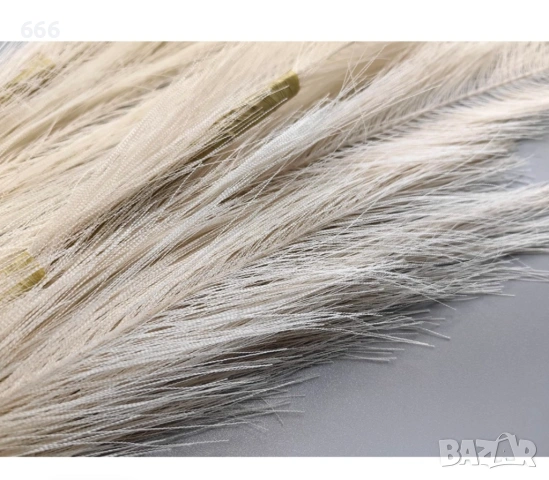 Комплект 6 броя трева пампас,изкуствена, снимка 3 - Други стоки за дома - 53818135