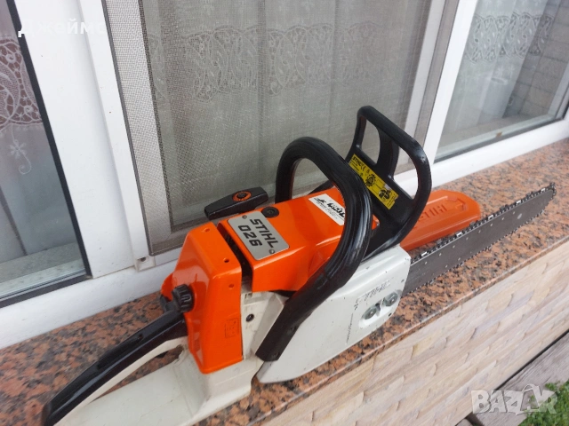 Резачка STIHL 026, снимка 12 - Градинска техника - 53690223