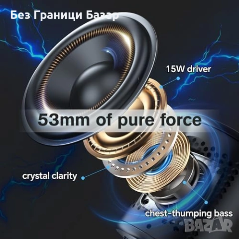Нов високоговорител Портативна Bluetooth колонка 20W водоустойчива LED, снимка 2 - Bluetooth тонколони - 54283877