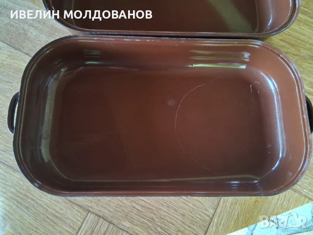 Емайлирани тави, снимка 3 - Съдове за готвене - 50637233