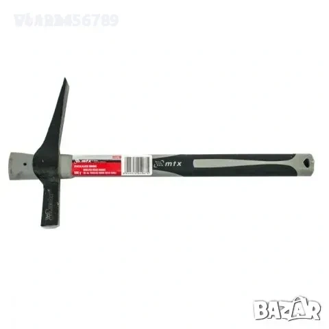 Строителен Чук 500 гр, дръжка фибростъкло гумирана, 385 мм