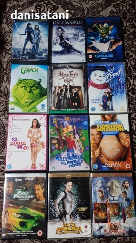 Продавам Двд/DVD филми с бг.суб.