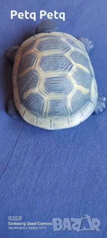 керамична костенурка 🐢 , снимка 4 - Антикварни и старинни предмети - 53634598