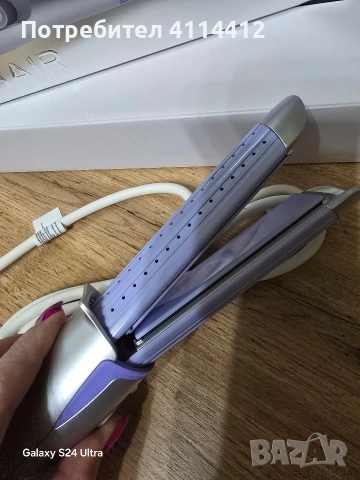 преса/маша с топъл въздух , снимка 2 - Преси за коса - 53153586