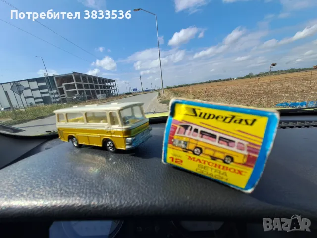 Matchbox Setra Coach Made in England, снимка 1 - Колекции - 47416068