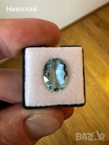 Аквамарин - Санта Мария 3.85ct, снимка 2 - Други - 48957941