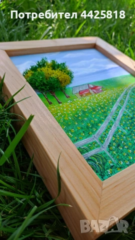 Картина със скандинавски мъх , снимка 2 - Пана - 53219559