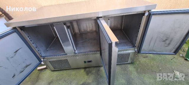 охладителна транжорна маса SAS147E 137мх0.7м - с 3 врати, снимка 3 - Обзавеждане на кухня - 45835722