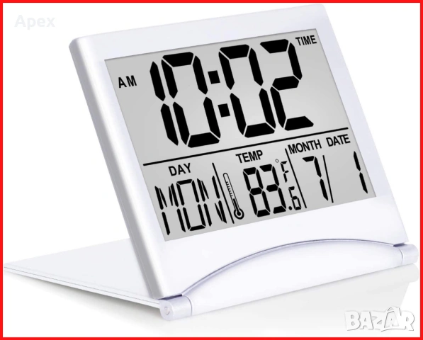 Светещ LED часовник на Ток.Дигитален Будилник.Електрически Светещи Часовници.Големи цифри.Будилници, снимка 6 - Други - 54079729