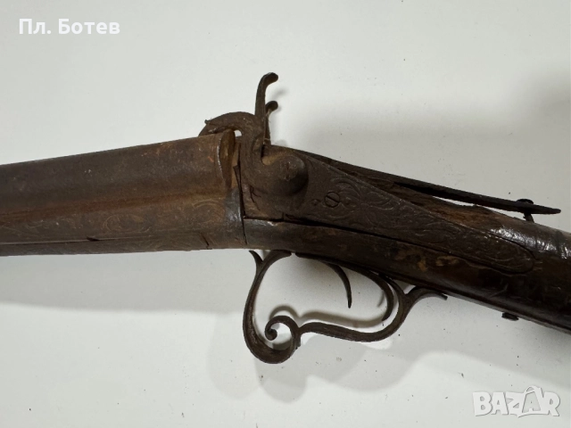 Стара щифтова пушка, снимка 7 - Антикварни и старинни предмети - 52816955
