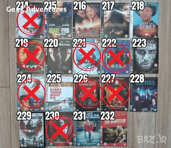 Екшън Филми DVD's - Оригинални Дискове на Английски Език - 5 лв/бр , снимка 11 - Екшън - 47015417