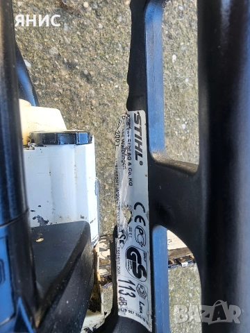 МОТОРНА РЕЗАЧКА STIHL MS 200.T. КАСТРАЧКА. ПЕРФЕКТНА , снимка 12 - Градинска техника - 52910689