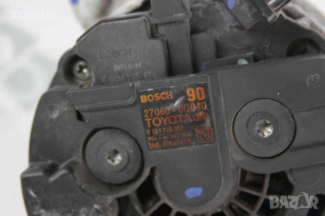 Алтернатор / генератор за Toyota Yaris II 1.0i 69 к.с. (2005-2012) 27060-0Q040, снимка 3 - Части - 46254382