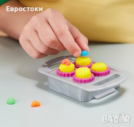 Игрален комплект с пластилин Play Doh - Вълшебната кухня, снимка 6 - Пластелини, моделини и пясъци - 45942739