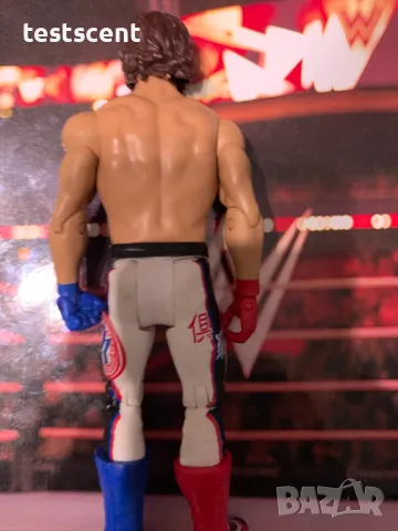 Екшън фигура WWE AJ Styles Ей Джей Стайлс Mattel Basic Figure играчка white, снимка 8 - Фигурки - 48438543