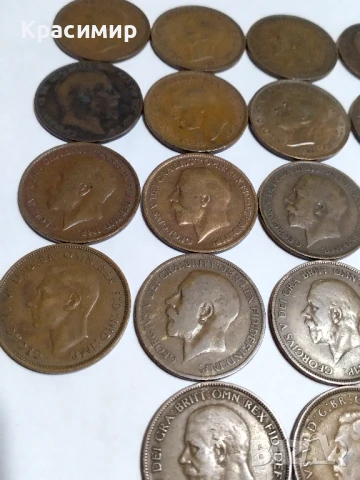 ONE PENNY 1903-1948 г.18 бр, снимка 8 - Нумизматика и бонистика - 51138290