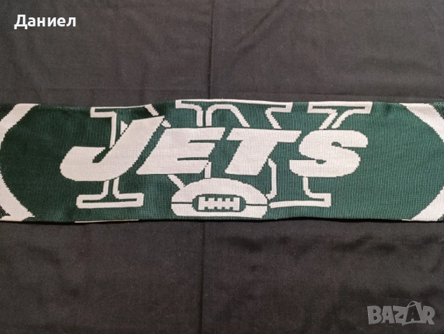 Шал на New York Jets , снимка 3 - Фен артикули - 52470612