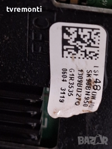 TCon BOARD ,BN95-01309B, BN41-02110,за 48-инчов телевизор Samsung Модел UE48H6640, с дисплей CY-GH04, снимка 4 - Части и Платки - 52024200