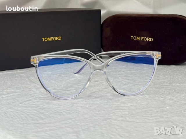 TOM FORD очила за компютър дамски диоптрични рамки котка, снимка 8 - Слънчеви и диоптрични очила - 45208863