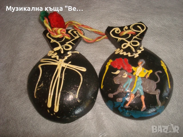 Кастанети дървени