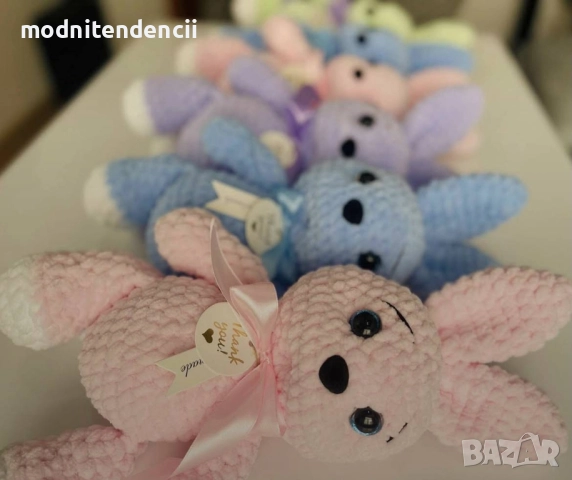 ръчно плетени играчки , снимка 4 - Плюшени играчки - 52940658