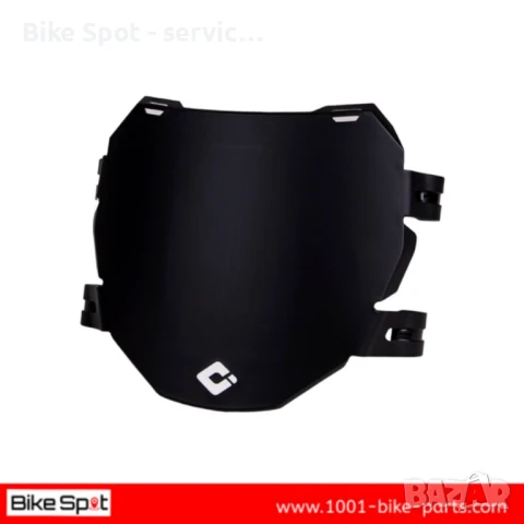 ODI DH Number Plate Black Състезателен Номер Двукоронна Вилка
