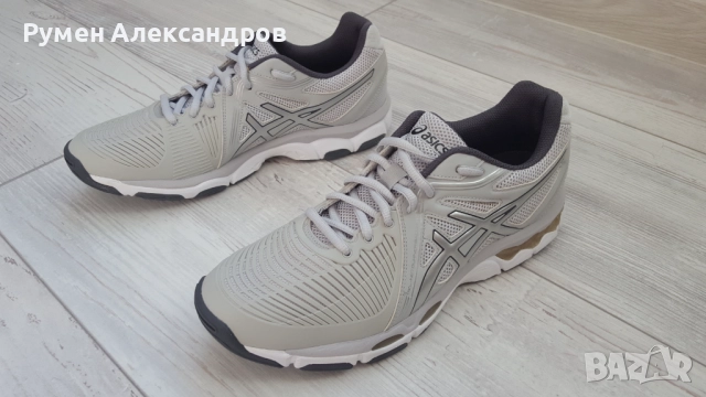Нови сиви дамски маратонки ASICS GEL-NETBURNER размер 42, снимка 3 - Маратонки - 52830076