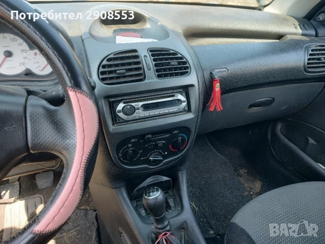 Пежо 206 1.4hdi на части, снимка 4 - Автомобили и джипове - 51359549