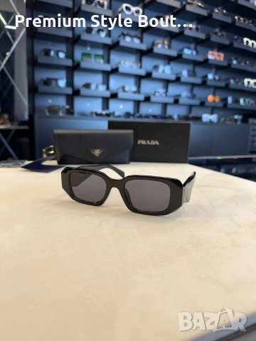 слънчеви очила prada cartier ray ban Gucci с черен обикновен калъф и ув защита , снимка 9 - Слънчеви и диоптрични очила - 53660558