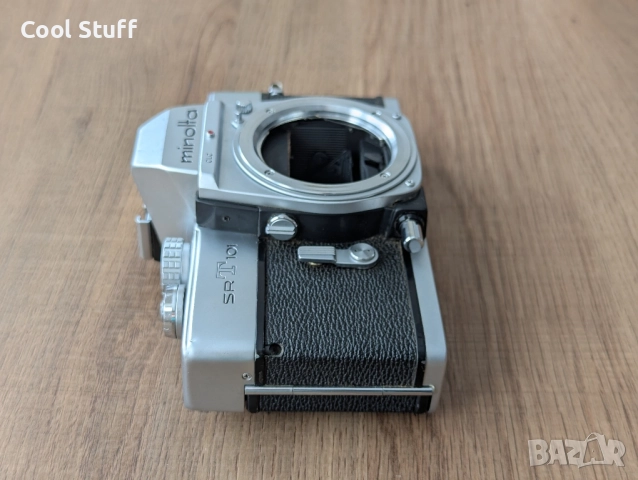 Фотоапарат Minolta srT101, снимка 4 - Фотоапарати - 51728221