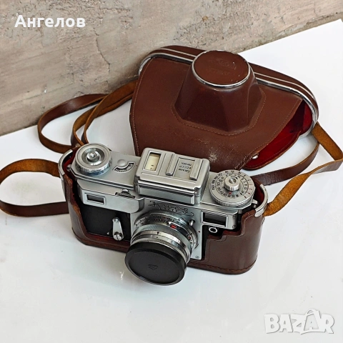 Ретро руски фотоапарат "Киев". , снимка 3 - Антикварни и старинни предмети - 53668105