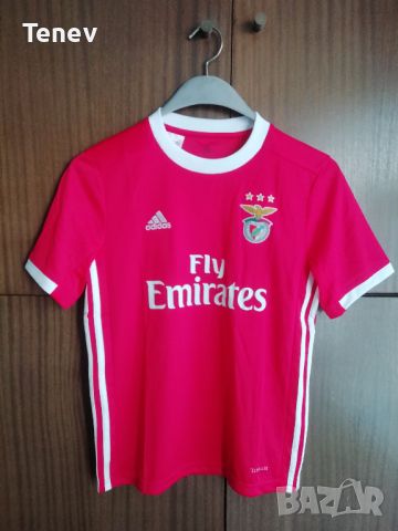 Benfica Adidas оригинална нова детска тениска фланелка Бенфика 11-12г - 152 cm, снимка 1 - Детски тениски и потници - 45903970