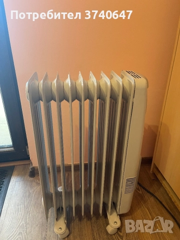 Маслен радиатор TESY 2500 W, девет ребра