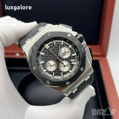 Мъжки часовник Audemars Piguet Royal Oak Offshore Chronograph с кварцов механизъм, снимка 3 - Мъжки - 51352276