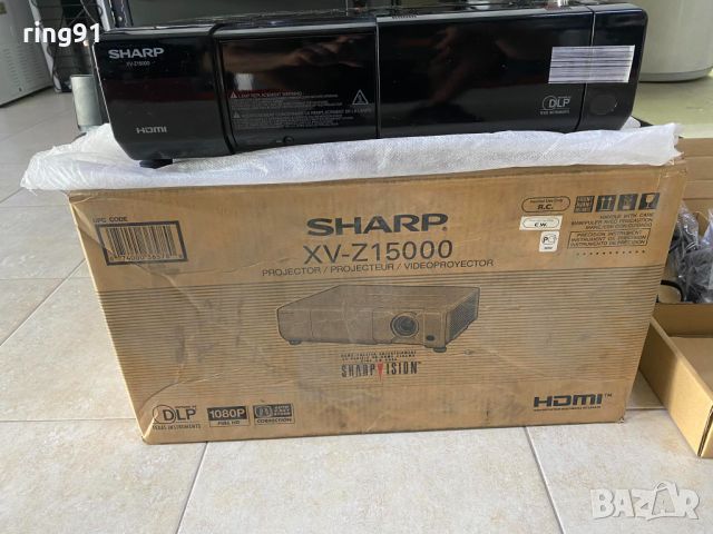 ПРОЕКТОР Sharp XV-Z1500 Чисто НОВ!!!, снимка 1 - Плейъри, домашно кино, прожектори - 46373882