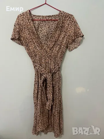 Бежова лятна рокля
, снимка 3 - Рокли - 49817508