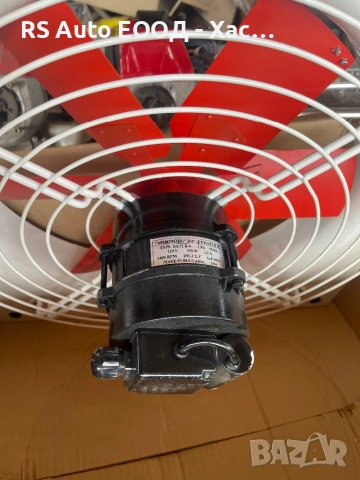 Вентилатор промишлен аксиален за стенен монтаж, ПВО 154/4, ф166 mm, 32W, 425m3/h, снимка 4 - Друго търговско оборудване - 53386879